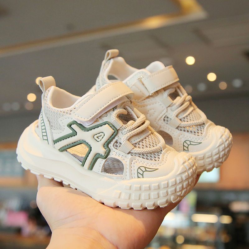 Mutter & Kinder Sandalen Single Mesh Atmungsaktive Sportschuhe Mesh Hohl Mode Schuhe Mesh Schuhe_voghion.com