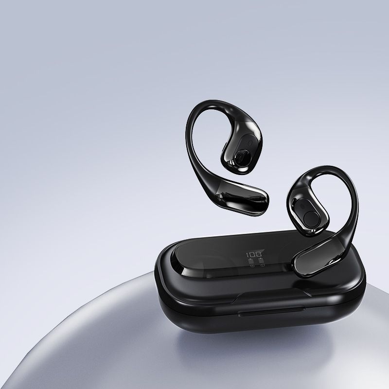 Wireless Bluetooth Translation Headset Open Ear Translator Noise Reduction Multi Language Translation_voghion.com
