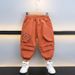 Kid's Clothing Boys pants spring and autumn 2024 autumn new children's casual pants stylish middle and large children's fashion overalls versatile_voghion.com