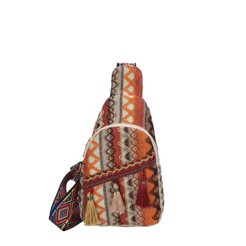 El nuevo bolso de pecho de dama de estilo étnico está de moda, borla, bolso de cintura, cartera de dama de marea._voghion.com