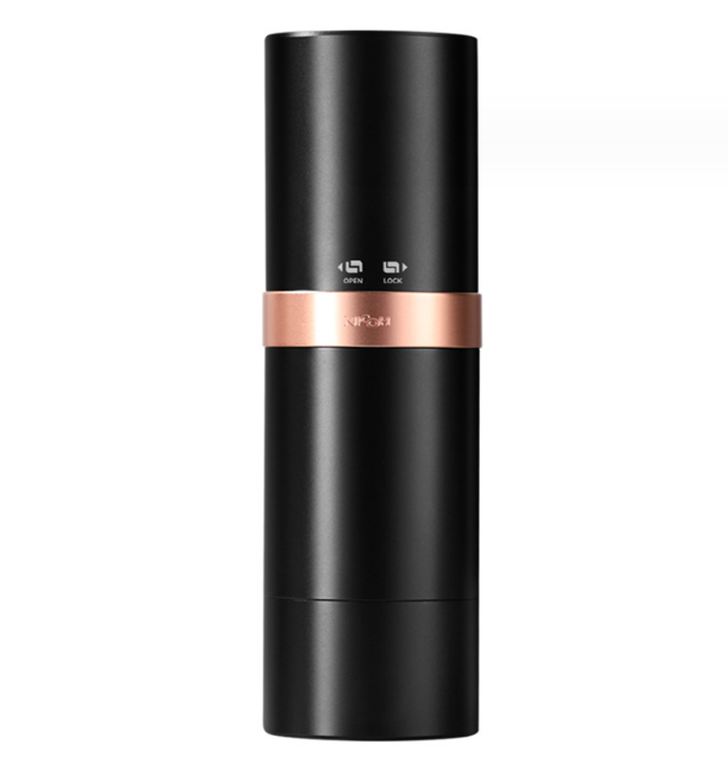Macinacaffè per auto PSNKM10c, macinacaffè portatile per auto, macinacaffè da viaggio wireless per auto, macinacaffè con regolazione fine senza segmenti da 25 tazze_voghion.com