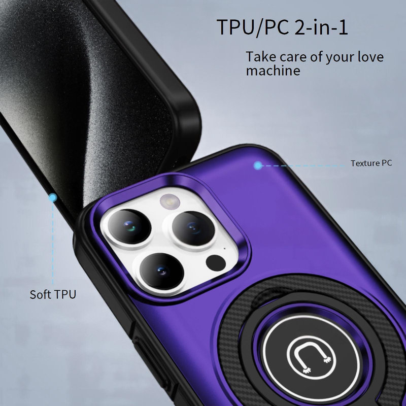 Phone Case & Covers Magnetic Mobile Phone Case Wolf Warrior Armor S24 Rotatable Bracket_voghion.com