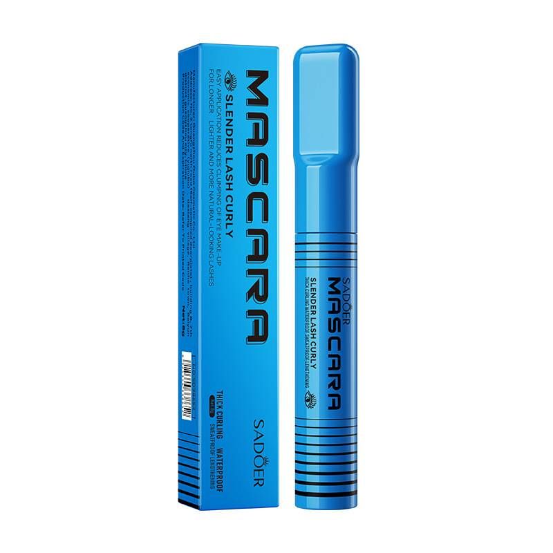Mascara SADOER - Incurvante e allungante, tenuta a lunga durata, volumizzante, impermeabile, per il trucco quotidiano_voghion.com