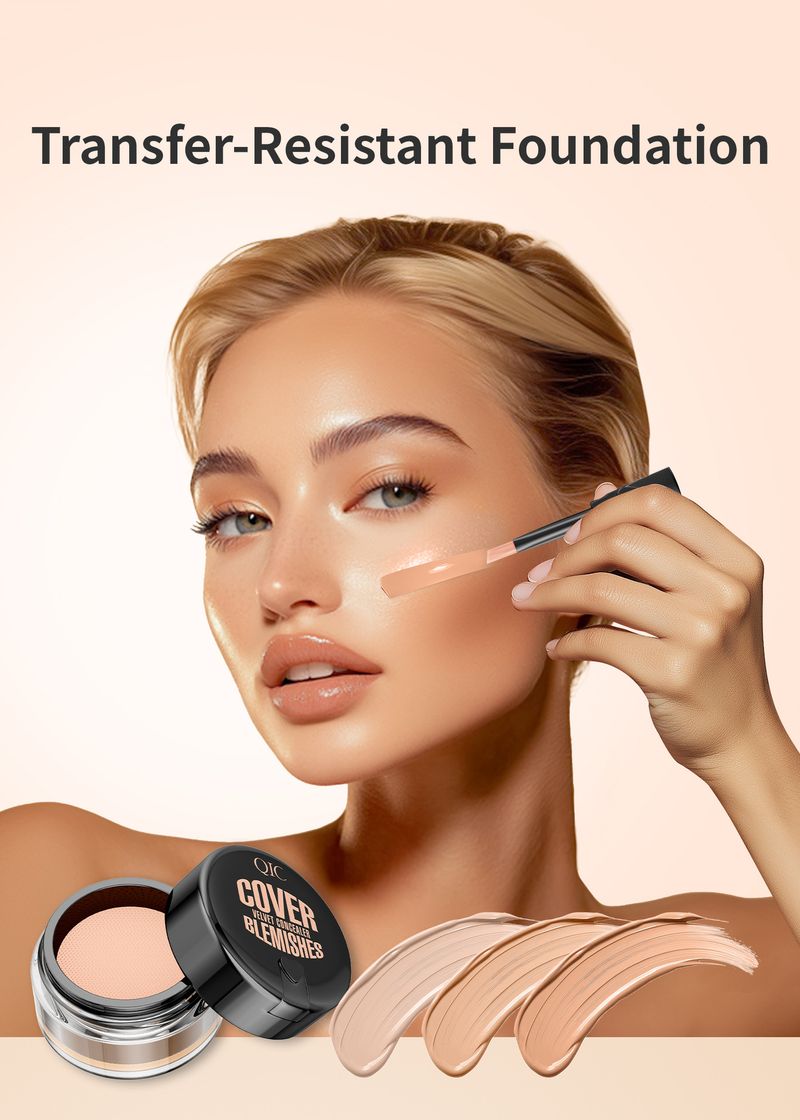 Abdeckstift, Sommersprossen, Tattoos, Abdeckstift-Foundation, Augenringe, Aknenarben, Pickel, wasserfestes Make-up_voghion.com