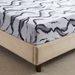 Animal Print Bedding Set Grey White Black Leopard 3D Polyester Sheets Fitted Duvet Cover Luxury Hotel Style Queen King Size Options_voghion.com