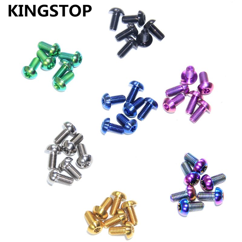 Cycg Disc Rotor Fi Bolts TC4 Titanium Bicycle MTB Bike Ultralight Brake Screw 7 color option_voghion.com
