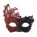 Halloween High-end Mysterious Diamond-encrusted Lace Masquerade Half Face Party Props Bar Carnival Eye Mask_voghion.com