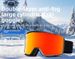 Professional Mountaineering For Men And Women, Double Layer Anti-Fog, UV Protection, Enhanced Clarity, Outdoor Sports_voghion.com