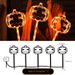 Halloween LED Suction Cup Lights - Battery & Solar Powered Spooky Decorations For Indoor/Outdoor, Window, Balcony_voghion.com