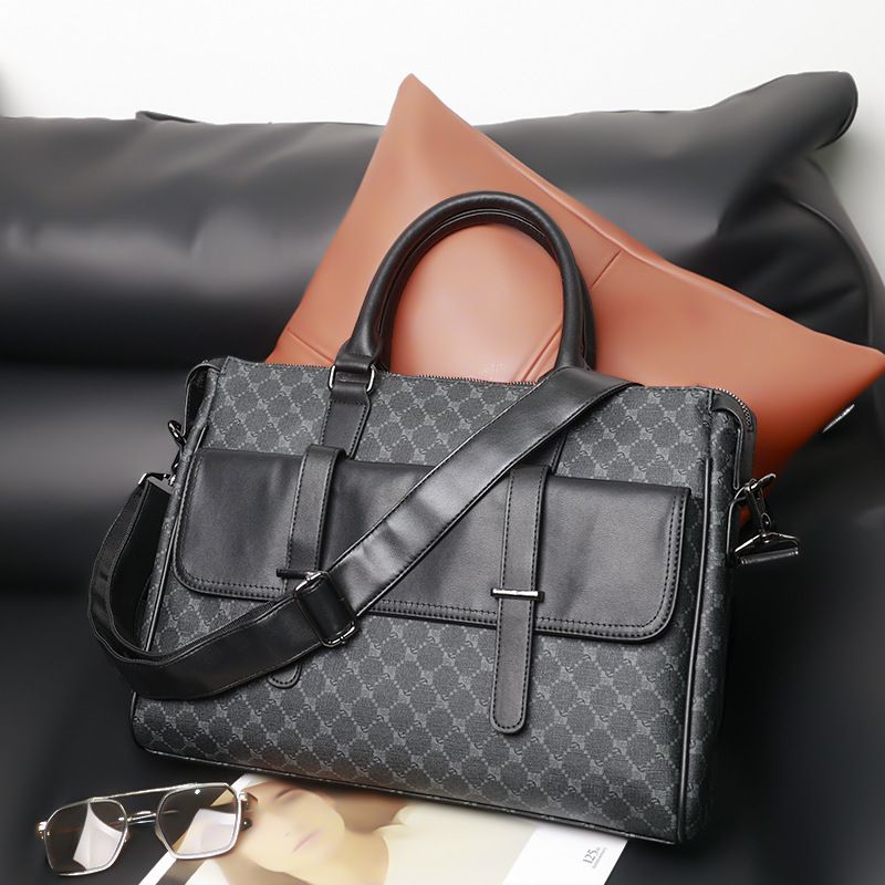 Borsa a tracolla da uomo, nuova, casual e alla moda, grande capacità, per computer da viaggio e lavoro_voghion.com