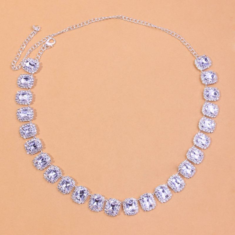 Collier polyvalent avec chaîne de diamètre complet et tendance, cadeau idéal pour femme_voghion.com