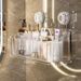 Supporto portaoggetti a ventosa per WC, bagno, lavabo, bagnoschiuma, pettine senza trapano, scatola portaoggetti a parete_voghion.com