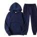 Trendy Solid Color Hoodie & Drawstring Jogger Pants Set - Casual Two-Piece Outfit For Men & Women (Multiple Colors & Sizes Available)_voghion.com