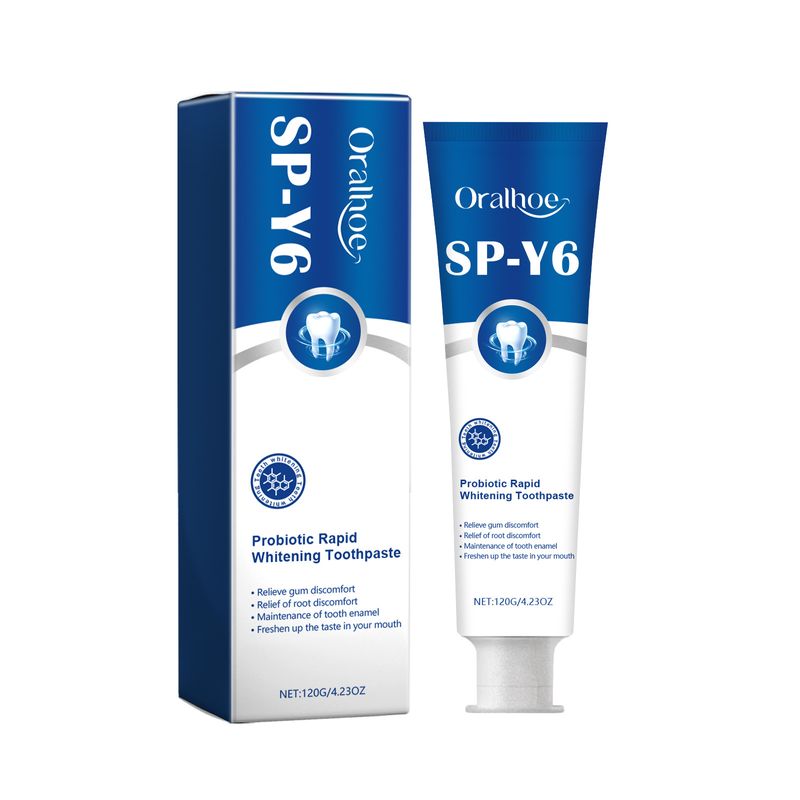Dentifrice probiotique Oraloe pour rafraîchir l'haleine, éliminer le tartre, blanchir les dents, éliminer les odeurs et embellir_voghion.com