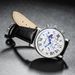 Men's Watches Sweeping Seconds, Transparent Bottom Movement, Men's Watch, Multi Function Waterproof Calendar, Luminous Watch Source Manufacturer_voghion.com