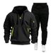 WDCHAOYUE Hoodie Men's Zip Hooded Jacket Sweat Jacket Zip Sweater Casual Work Jumper With Pockets And Zip Arm Rest_voghion.com