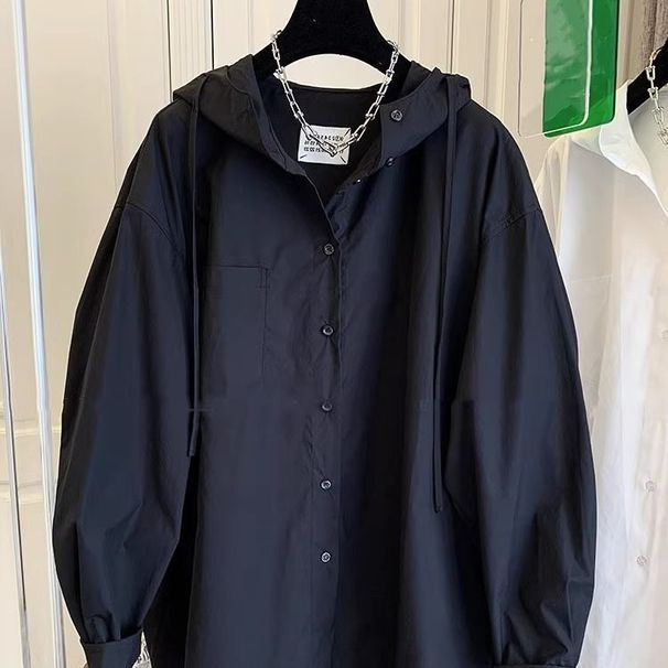 Maglietta a maniche lunghe con cappuccio da donna, taglia extra large, 150,00 kg_voghion.com