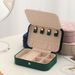Multi-Layer Jewelry Organizer Box - Dustproof Earring & Necklace Storage Case For Home Use (Portable, Clear Lid)_voghion.com