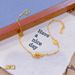 Store Same Style Sand Design Sense Anklet Brass Gold Plated Simple Fashion Women's Small Waist Foot Jewelry_voghion.com