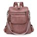 New Style Large Capacity Dual-use Shoulder Crossbody Bag Casual Women's Backpack_voghion.com