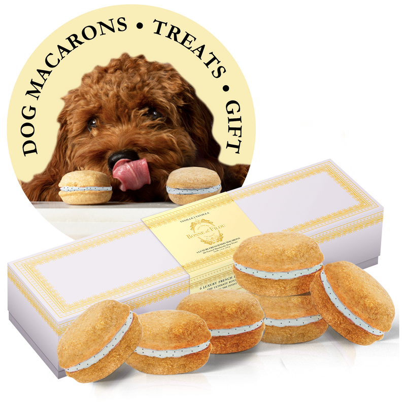 Dog Macarons - Count of 6 (Dog Treats | Dog Gifts)_voghion.com