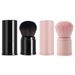 Make-up-Pinsel und -Werkzeuge Exklusives Make-up für Anfänger Einzelner schwarzer loser Puderpinsel Rougepinsel Tragbarer teleskopischer rosa Make-up-Pinsel_voghion.com