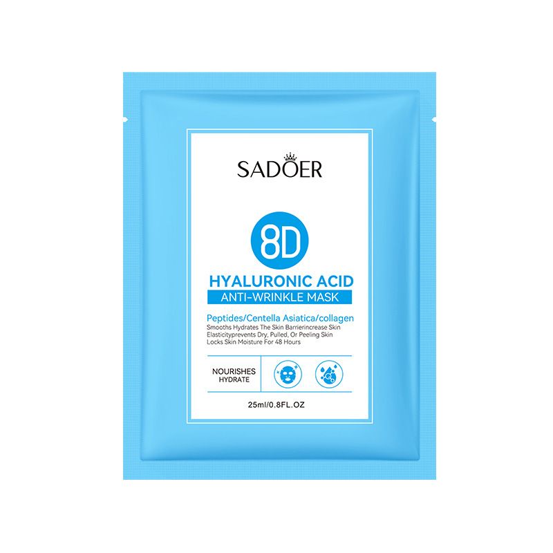 Maschera idratante nutriente antirughe all'acido ialuronico SADOER8D Full English_voghion.com