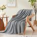 Soft Knitted Blanket Sofa Office Spring And Summer Nap Air Conditioning Blanket Warm Cover Blanket Gift Advertising Blanket_voghion.com