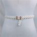 Parelslanke dames, decoratieve tailleketting, elastische riem voor jurken, modieuze en veelzijdige kledingaccessoire_voghion.com