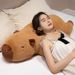 Plush Capybara Adorable Doll Soft Toy Cozy Pillow For Relaxing Home At Comfort_voghion.com