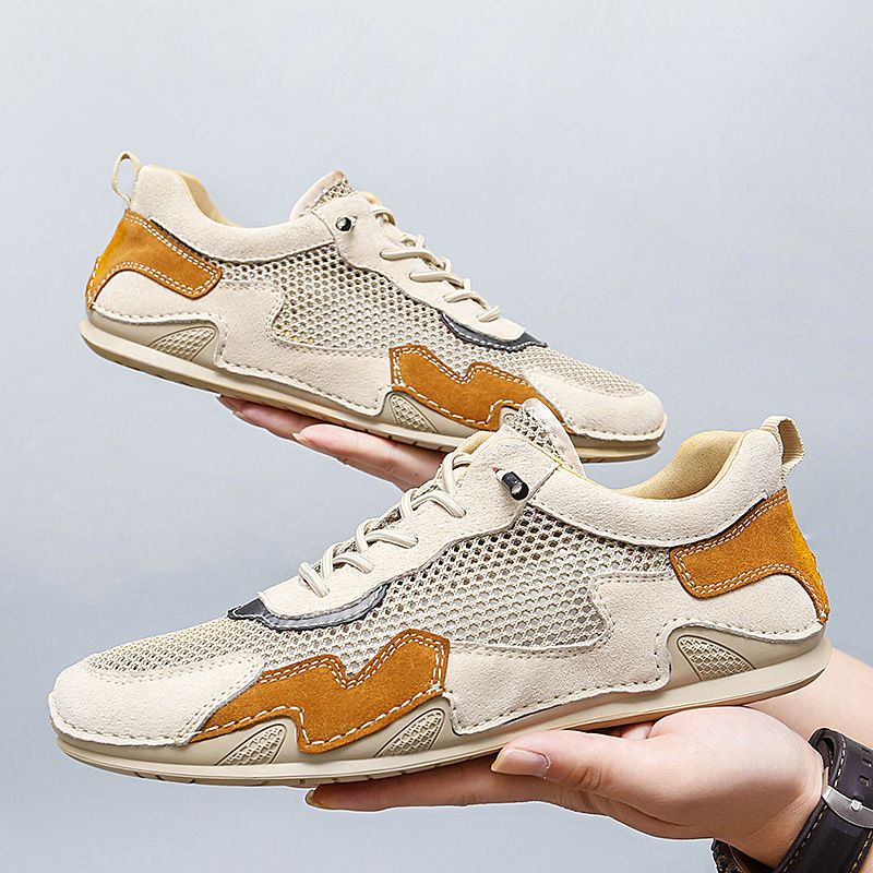 Große Größe Neue Neue Atmungsaktive Mesh Casual Schuhe männer Sommer Hohl Vielseitig Loafers_voghion.com