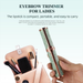 Lipstick Women's Electric Trimmer - Automatic Eyebrow Shaver & Lip Hair Removal Device_voghion.com