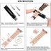 Diamond Bracelet For iWatch Band 41mm 40mm Women Fashion Stainless Steel Strap IWatch Ultra 2 49mm 9 8 7 6 SE 5 4 45mm 44mm_voghion.com