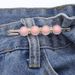 Colored pearl brooch waist circumference change pants waist waist artifact fixed clothes color pearl metal brooch_voghion.com