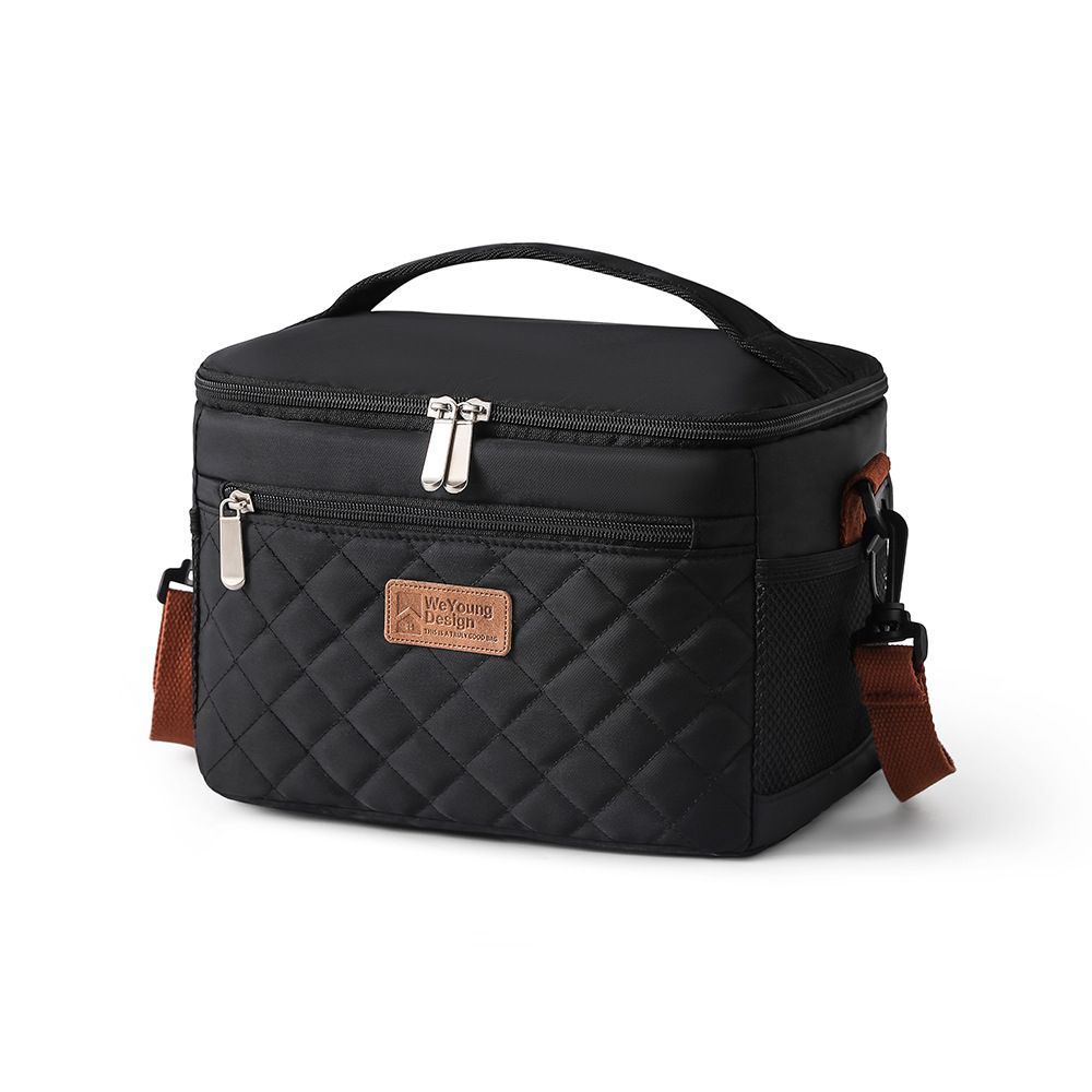 Borsa termica quadrata di alta qualità per il pranzo per donne e bambini - Borsa porta pranzo portatile in PEVA ispessito, resistente allo sporco, per scuola, ufficio e picnic_voghion.com