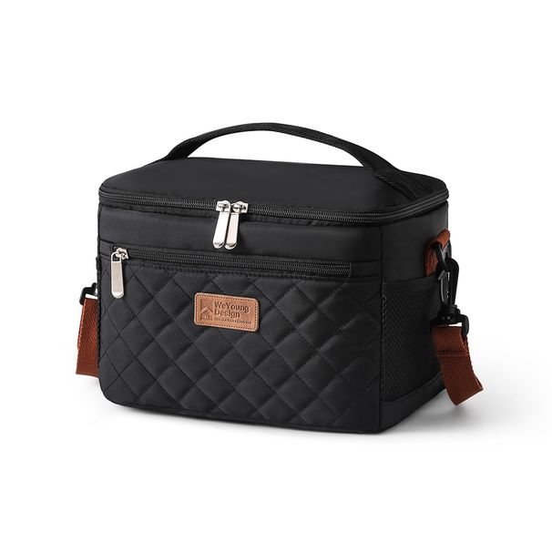 Borsa termica quadrata di alta qualità per il pranzo per donne e bambini - Borsa porta pranzo portatile in PEVA ispessito, resistente allo sporco, per scuola, ufficio e picnic_voghion.com