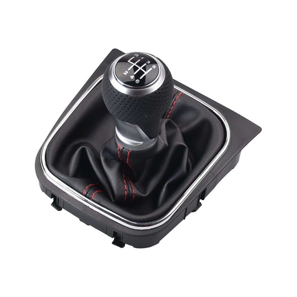 Auto-Schaltknauf, Schalthebel, Gaitor Boot für VW Golf/Rabbit/Jetta 5 2004–2009, Golf/Jetta 6 2010–2014_voghion.com