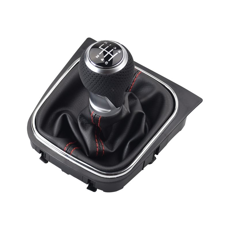 Auto versnellingspookknop hendel schakelhoes voor VW Golf/Rabbit/Jetta 5 2004-2009 Golf/Jetta 6 2010-2014_voghion.com