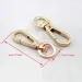 5pcs 4 Sizes Metal Swivel Trigger Lobster Clasp Snap Hook Key Chain Ring Paracord Lanyard DIY Craft Outdoor Backpack Bag_voghion.com