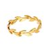 New Korean And Japanese Style Simple Fresh Leaf Wheat Spike For Women, Stackable Ins Fashion Personality Titanium Steel_voghion.com