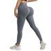 Naadloze yogaleggings in 5 kleuren voor dames - elastische trainingsbroek met hoge taille en AB-garen, sportkleding voor in de sportschool en buiten_voghion.com