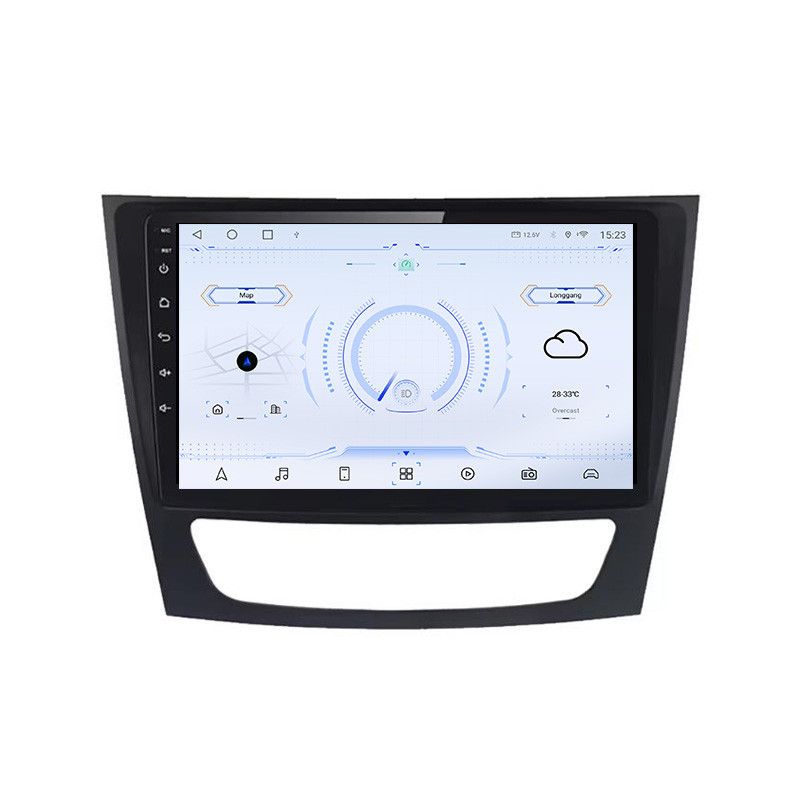Velja za Mercedes Benz E Android Navigator W211 CLS Radio Car DVD Player Car Stereo_voghion.com