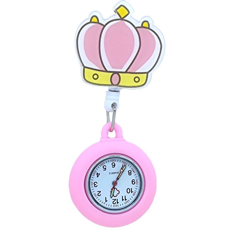 Ρολόι Νοσοκόμας Σιλικόνης που Λάμπει στο Σκοτάδι Ρολόι Γιατρός Φοιτητής Ρολόι Στήθους Ρολόι Δώρου_voghion.com