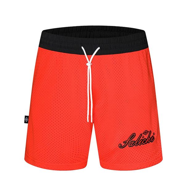 Esportes americanos, malha bordada masculina dupla face, corrida solta e respirável, fitness, treinamento de basquete_voghion.com