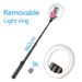 Mini Selfie Stick Led Anello di luce Treppiede Para Movil Palo Bluetooth Estensibile Celular Lamparas Anillo De Luz Lampada_voghion.com