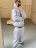 Men's Clothing Streetwear Track Suit – Oversized Zip-Up Hoodie & Jogger Set (Black/Gray/Pink, S-XXL) | Hip-Hop Casual Athleisure For Men & Women_voghion.com