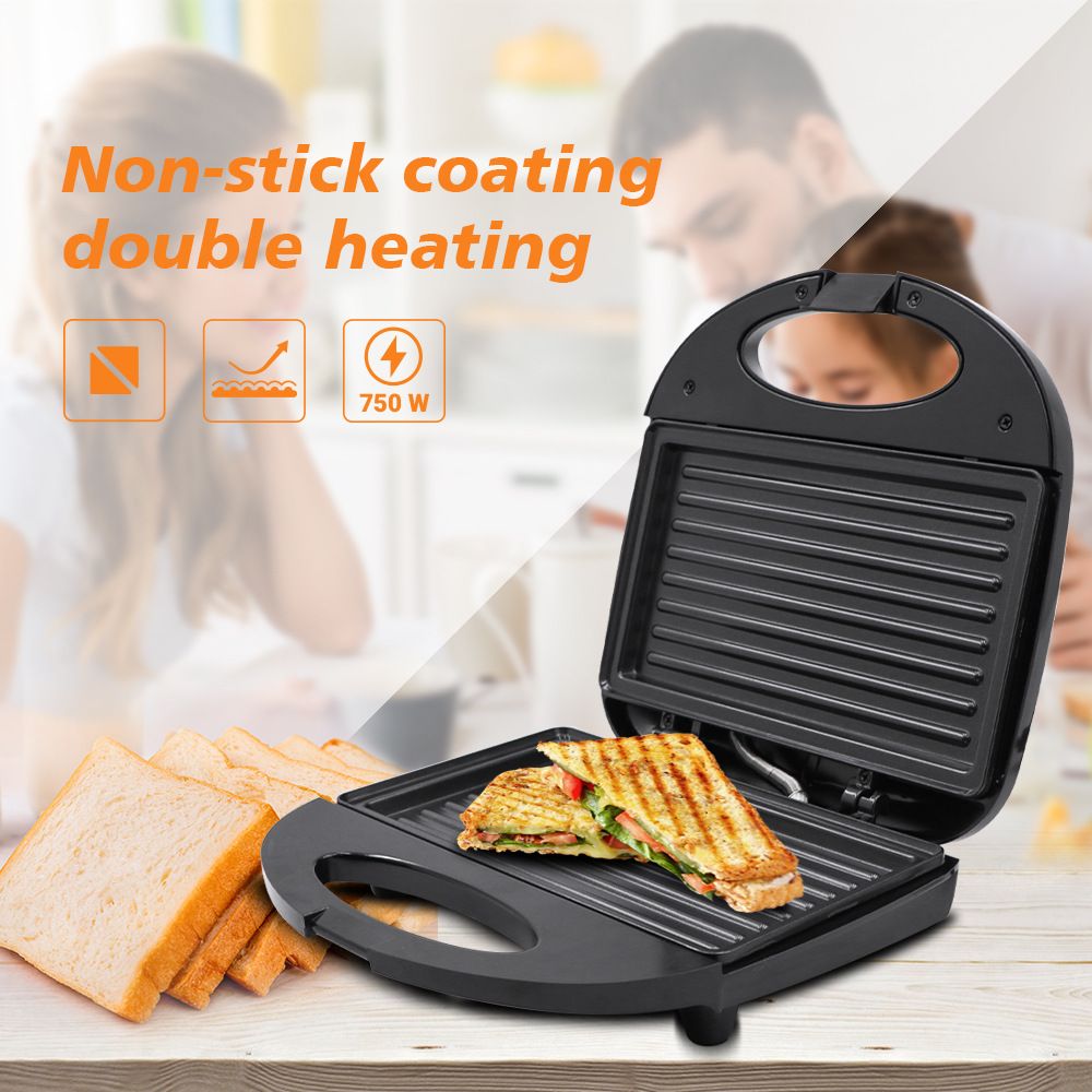 European Standard Household Multifunctional Toaster, Light Breakfast Sand Double-sided Heated Steak Hine, Barbecue Hine_voghion.com