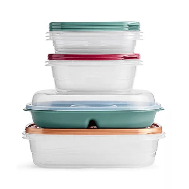 E set da 16 pezzi per feste, piatti da asporto, contenitori per alimenti_voghion.com