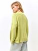 Transparenter Strickpullover für Damen, lockerer Rundhalsausschnitt, Häkel-Pullover mit Spitze, für den frühen Herbst_voghion.com