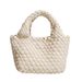 Niche Design Versatile Handwoven Mother-Daughter Single Shoulder Crossbody Bucket Bag Basket Daily Mini Handbag_voghion.com
